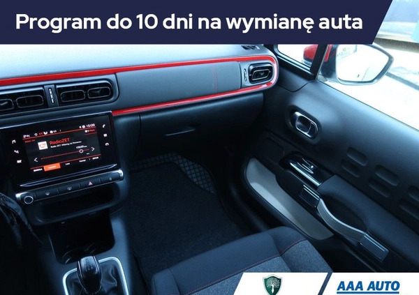 Citroen C3 cena 55000 przebieg: 45626, rok produkcji 2020 z Goniądz małe 326